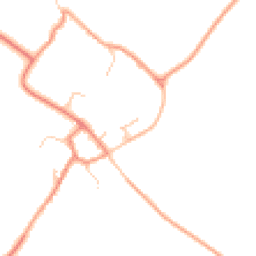 Daytime road noise heatmap for SN6 8DB