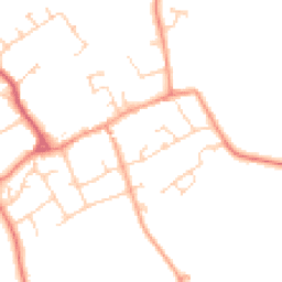 Daytime road noise heatmap for SN6 8EJ