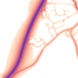 Daytime road noise heatmap for SN6 8FW