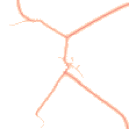 Daytime road noise heatmap for SN6 8JB