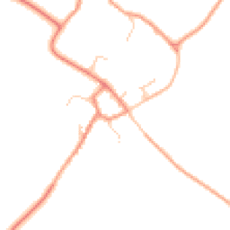 Daytime road noise heatmap for SN6 8NA