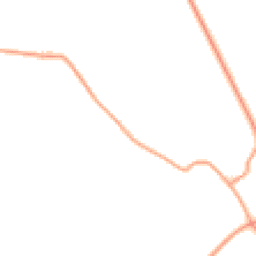 Daytime road noise heatmap for SN6 8NW