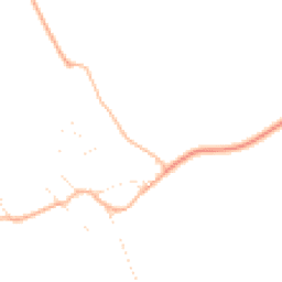 Daytime road noise heatmap for SN6 8QA