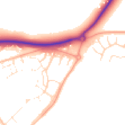 Daytime road noise heatmap for SN6 8RH