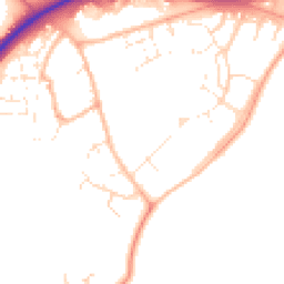 Daytime road noise heatmap for SN6 8SD