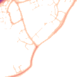 Daytime road noise heatmap for SN6 8SN