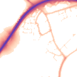 Daytime road noise heatmap for SN6 8TB