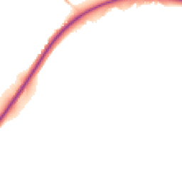 Night-time road noise heatmap for SN6 8TB