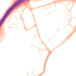 Daytime road noise heatmap for SN6 8TJ