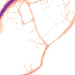 Daytime road noise heatmap for SN6 8TP