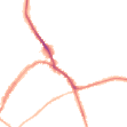 Night-time road noise heatmap for SN8 1AB