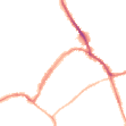 Night-time road noise heatmap for SN8 1AE