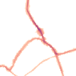 Night-time road noise heatmap for SN8 1AH