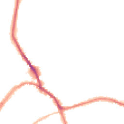 Night-time road noise heatmap for SN8 1AX