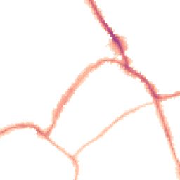 Night-time road noise heatmap for SN8 1BE