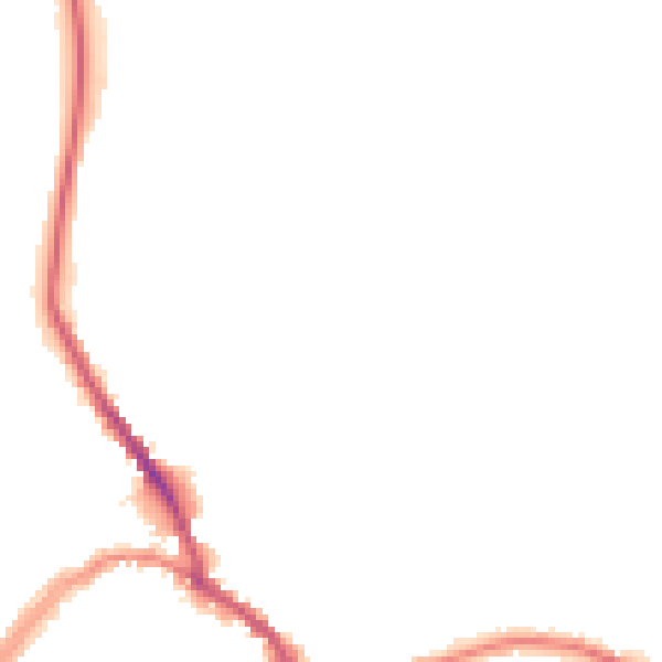 Night-time road noise heatmap for SN8 1BQ
