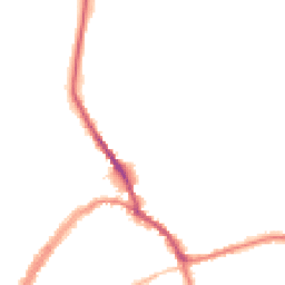 Night-time road noise heatmap for SN8 1BX