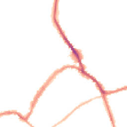 Night-time road noise heatmap for SN8 1JE