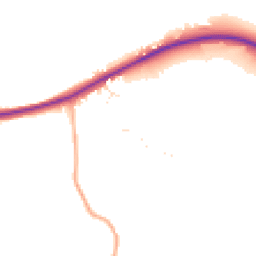 Daytime road noise heatmap for SN8 1PY