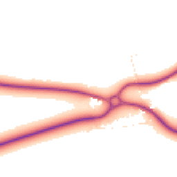 Daytime road noise heatmap for SN8 1QR