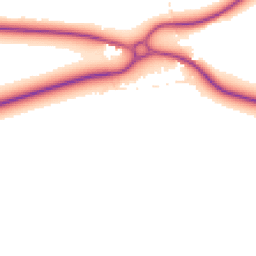 Daytime road noise heatmap for SN8 1QW