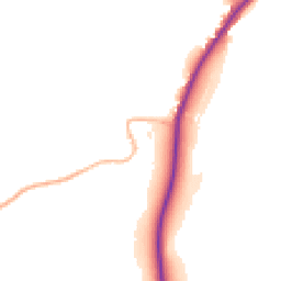 Daytime road noise heatmap for SN8 1RN