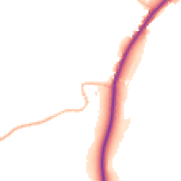 Daytime road noise heatmap for SN8 1RY