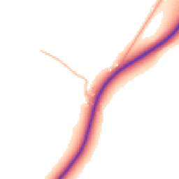 Daytime road noise heatmap for SN8 1SG