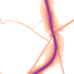 Daytime road noise heatmap for SN8 1SN