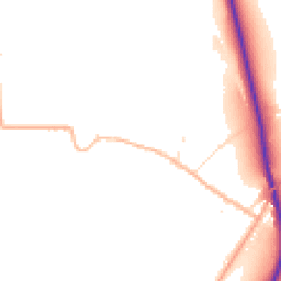 Daytime road noise heatmap for SN8 1ST
