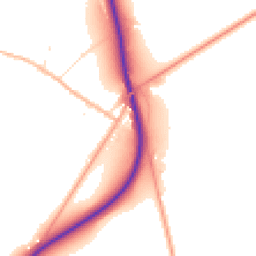 Daytime road noise heatmap for SN8 1TG