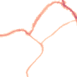 Night-time road noise heatmap for SN8 1XG