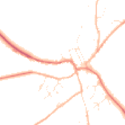 Daytime road noise heatmap for SN8 2BS