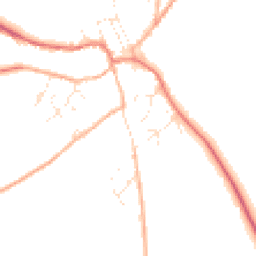 Daytime road noise heatmap for SN8 2DE