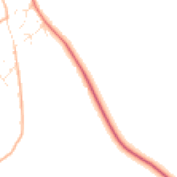 Daytime road noise heatmap for SN8 2DR