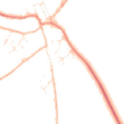Daytime road noise heatmap for SN8 2DS