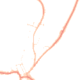 Daytime road noise heatmap for SN8 2EE