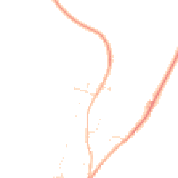 Daytime road noise heatmap for SN8 2EF