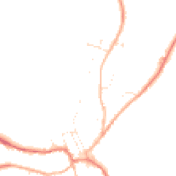 Daytime road noise heatmap for SN8 2EH