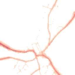 Daytime road noise heatmap for SN8 2EL
