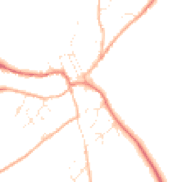 Daytime road noise heatmap for SN8 2EP