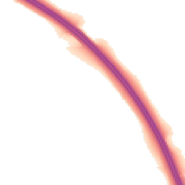 Night-time road noise heatmap for SN8 2JN