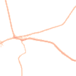 Daytime road noise heatmap for SN8 2NA