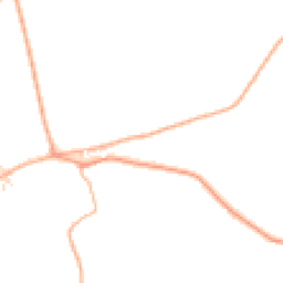 Daytime road noise heatmap for SN8 2NB