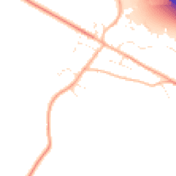 Daytime road noise heatmap for SN8 2NF