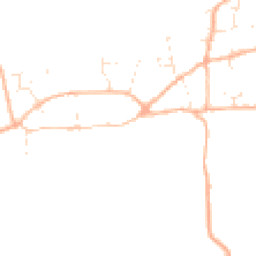 Daytime road noise heatmap for SN8 2PA
