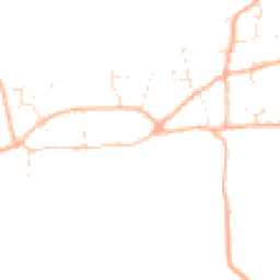 Daytime road noise heatmap for SN8 2PB