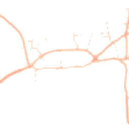 Daytime road noise heatmap for SN8 2PD