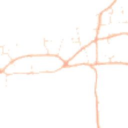 Daytime road noise heatmap for SN8 2PE