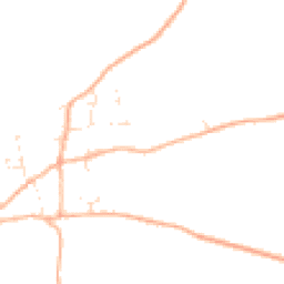 Daytime road noise heatmap for SN8 2PY